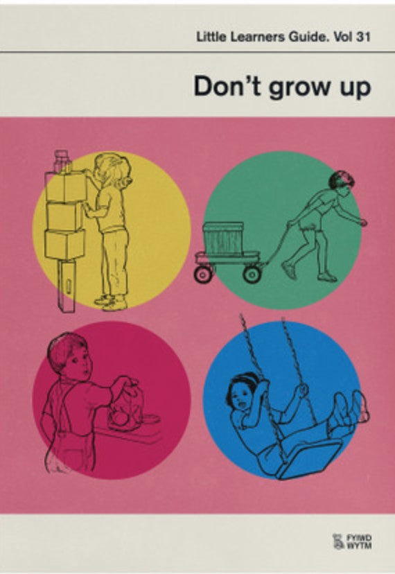East End Don't Grow Up Card
