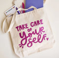 Kyn You Believe It Take Care of Yourself Tote