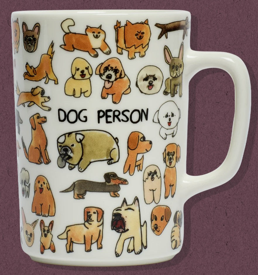 Fishs Eddy Dog Person Mug