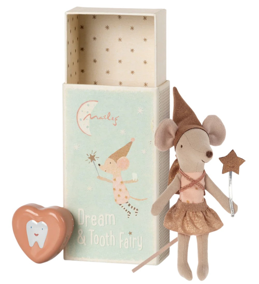 Maileg Tooth Fairy Mouse in Matchbox
