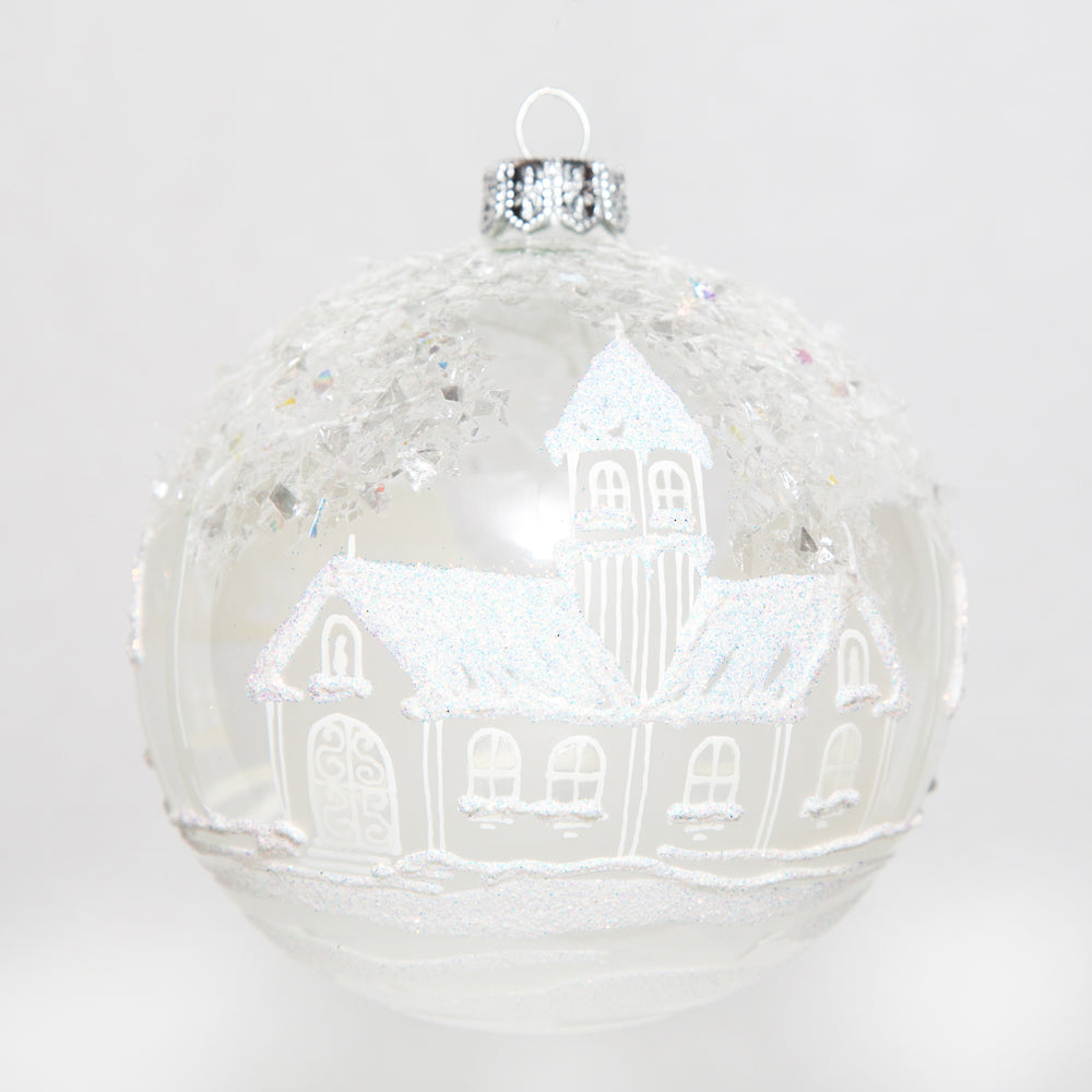 Thomas Glenn Frosted Village Ornament