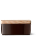 LSA Collective Butter Dish & Ash Lid, Mocha