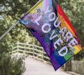 Transpainter You Are Love Flag
