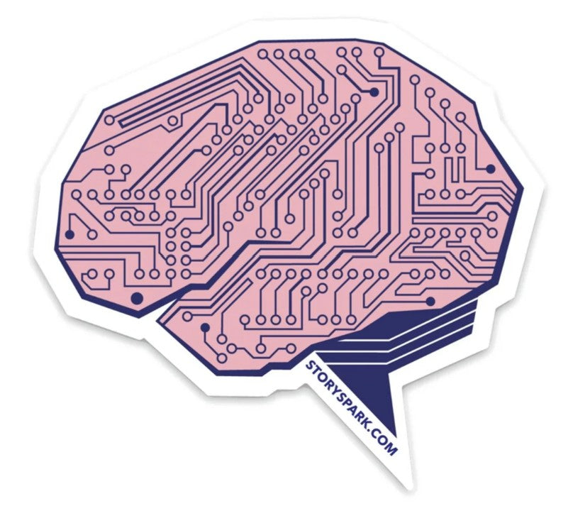 Story Spark Think Tech Sticker