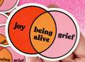 Culture Flock Being Alive Sticker