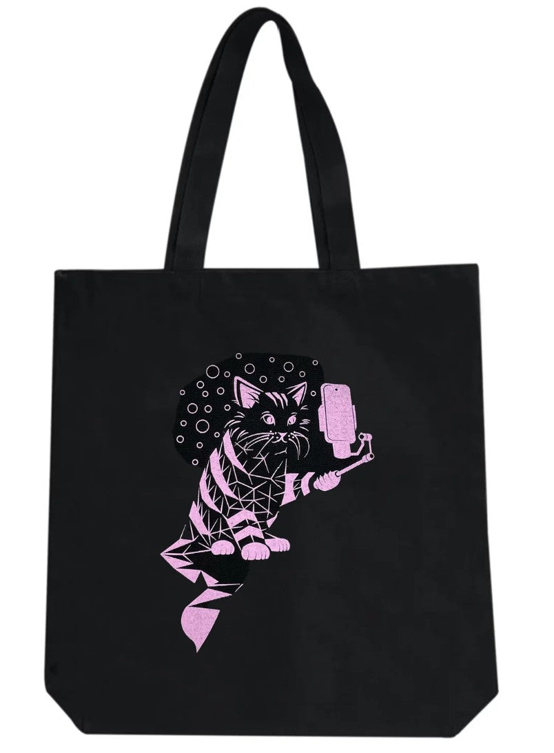Story Spark Snap Cat Tote