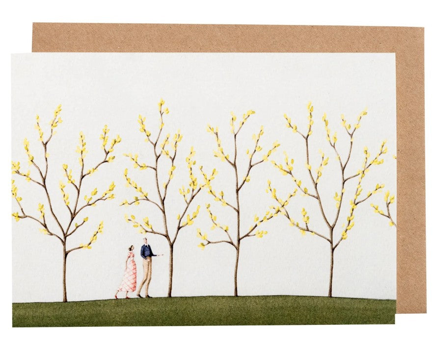 Laura Stoddart Spring Walk Card
