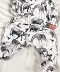 Fred & Noah Sleepsuit - Safari