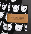Badger & Burke Many Cats Tea Towel