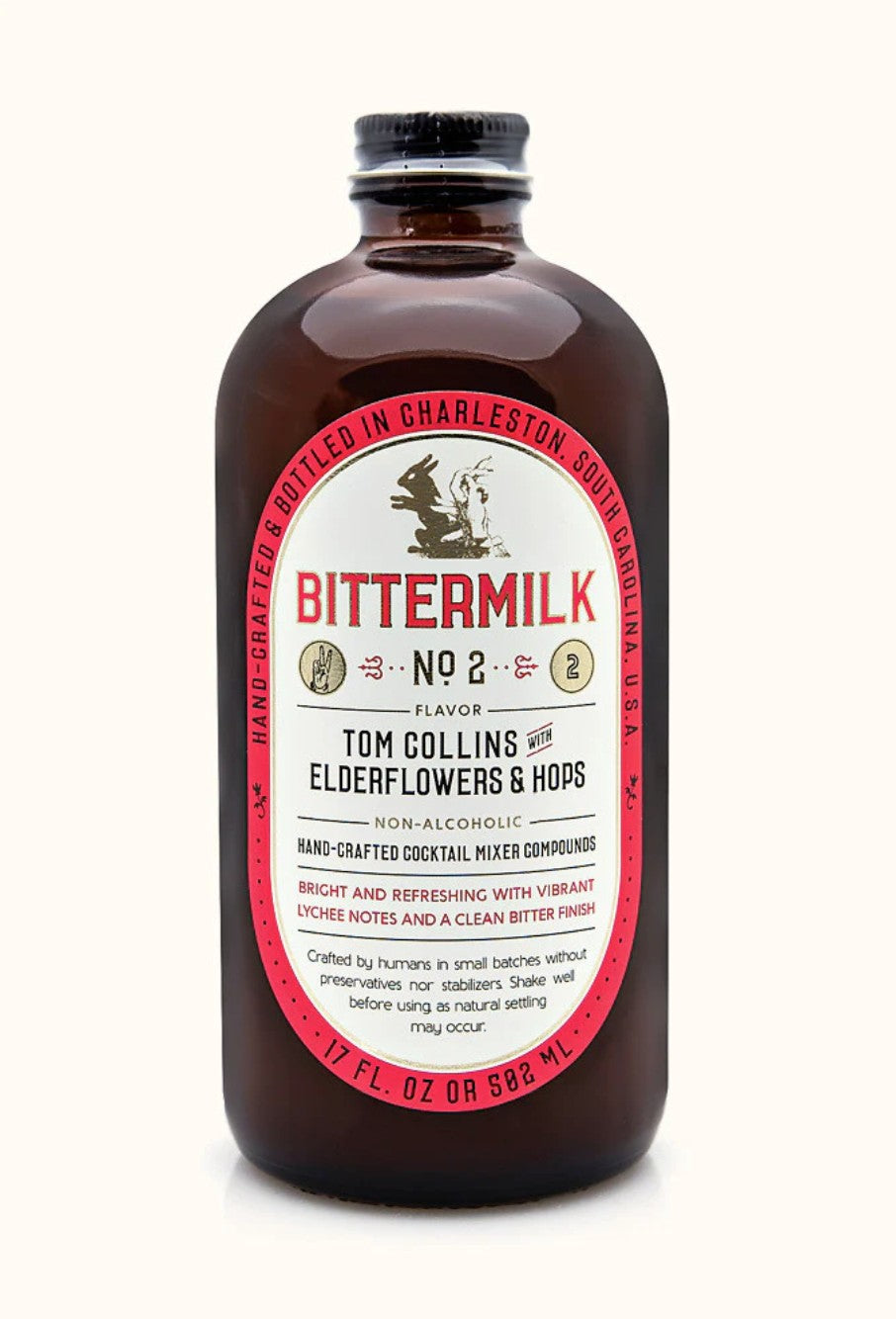 Bittermilk No. 2 - Tom Collins with Elderflower & Hops, 8 oz.