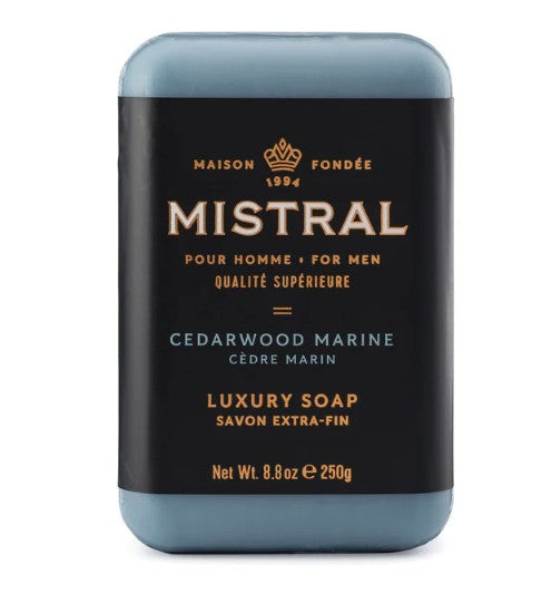Mistral Cedarwood Marine Bar Soap