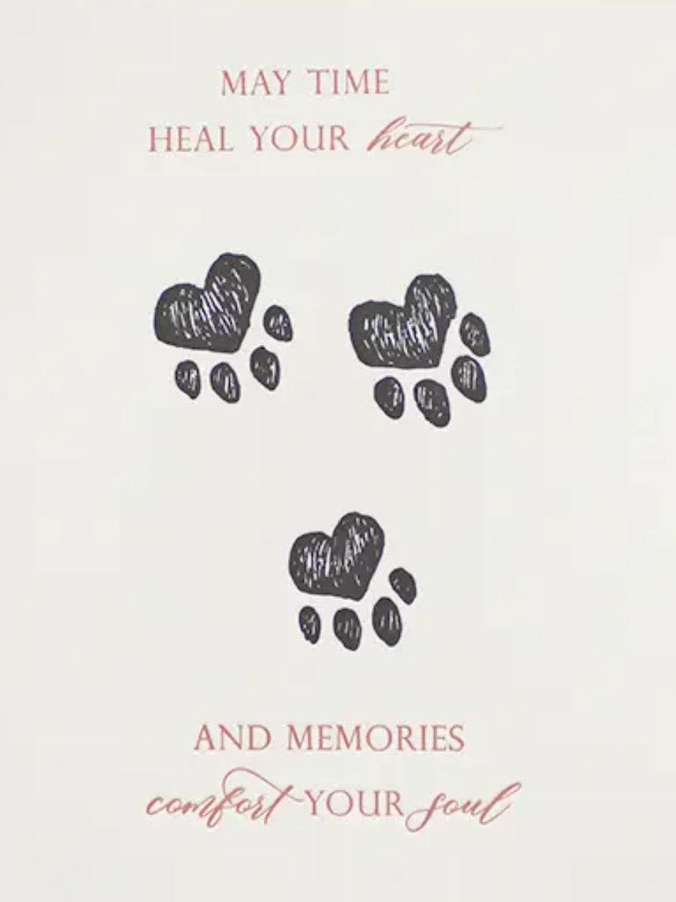 Rust Belt Love May Time Heal Your Heart Card