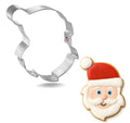 Cookie Cutter Santa Face