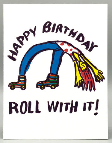Westland Press Roll With It Birthday Card