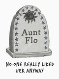Jones Street Aunt Flo Card