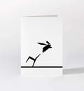 HAM Superhero Rabbit Card