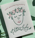 ink meets paper Plant Lady Birthday