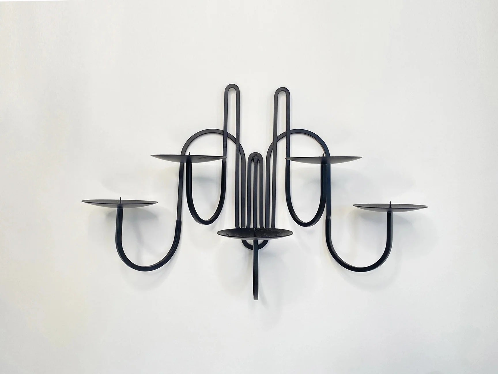 Fredericks & Mae Five Arm Iron Candle Holder