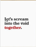 Spacepig Press Scream Into the Void