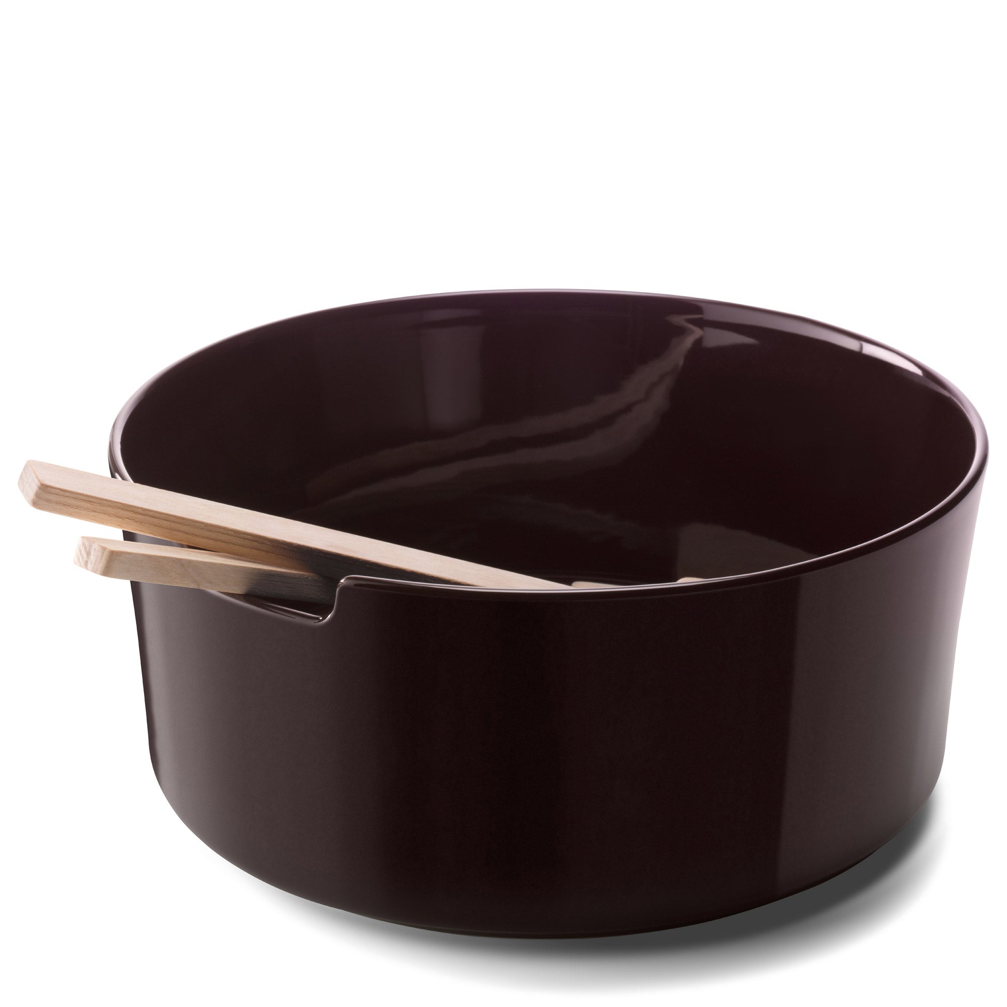 LSA Collective Salad Bowl & Ash Servers, Mocha