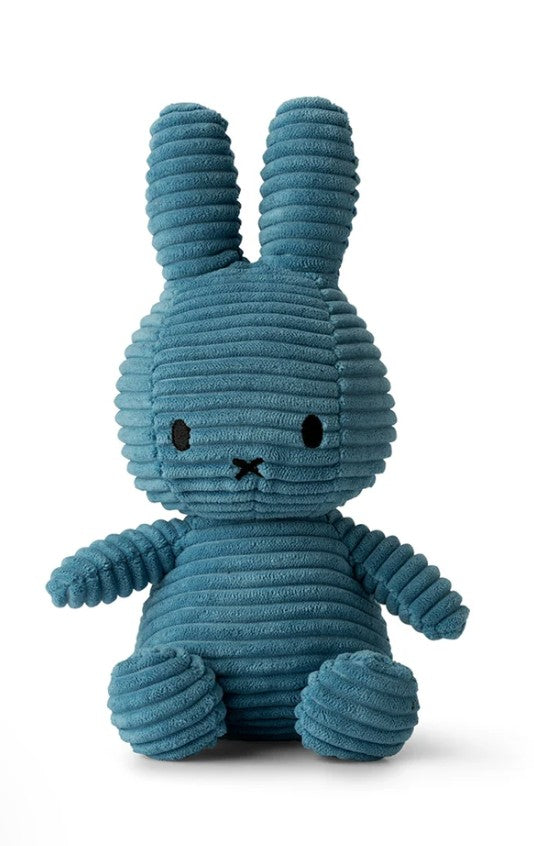 Bon Ton Toys MIFFY, 9", Corduroy, Aviator Blue