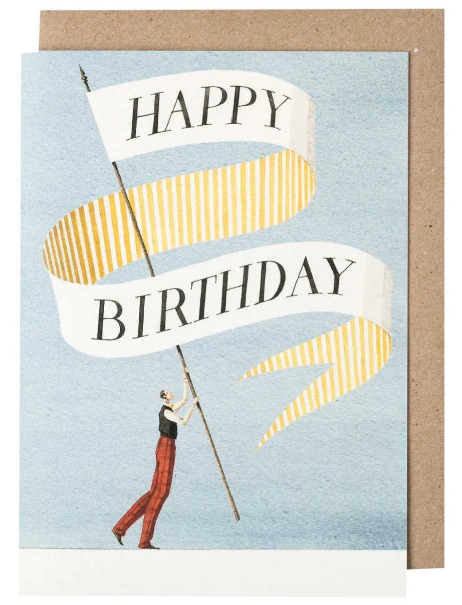 Laura Stoddart Happy Birthday Gentleman Card