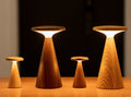 Gingko Mini Sylva Table Lamp, Walnut