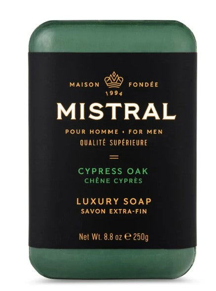 Mistral Cypress Oak Bar Soap