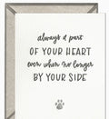 ink meets paper Pet Sympathy Card
