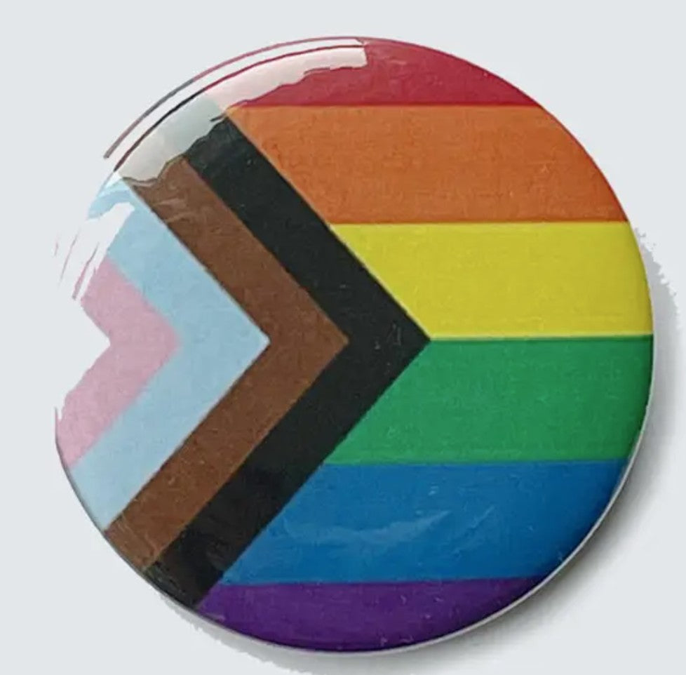 Culture Flock Progress Pride Button