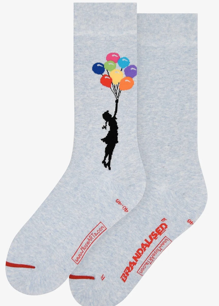 MuseARTa Girl Floating Away Socks
