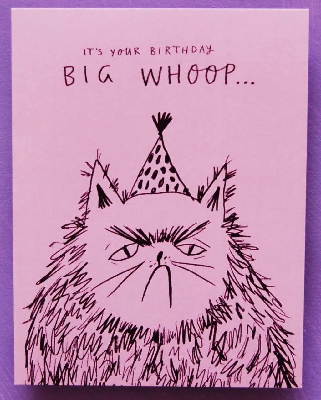 Badger & Burke Big Whoop Birthday Card