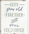 ink meets paper Still Hold Hands Card
