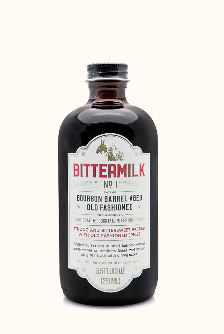 Bittermilk No. 1 - Bourbon Barrel Aged Old Fashioned, 8 oz.