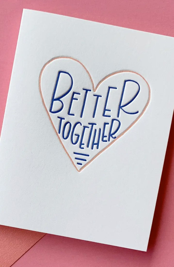 ink meets paper Better Together Card