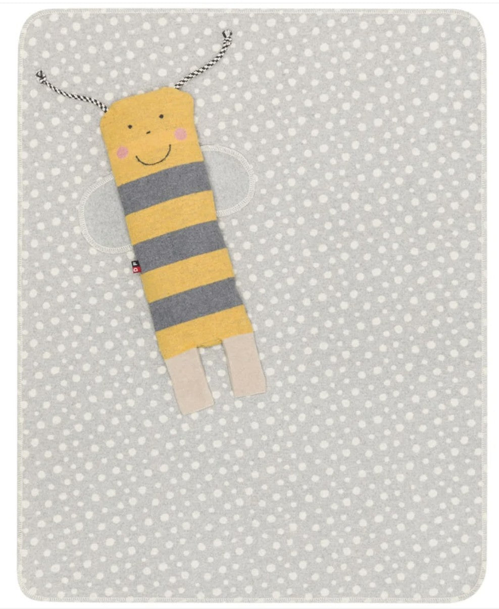 David Fussenegger Blanket in Puppet - Bee