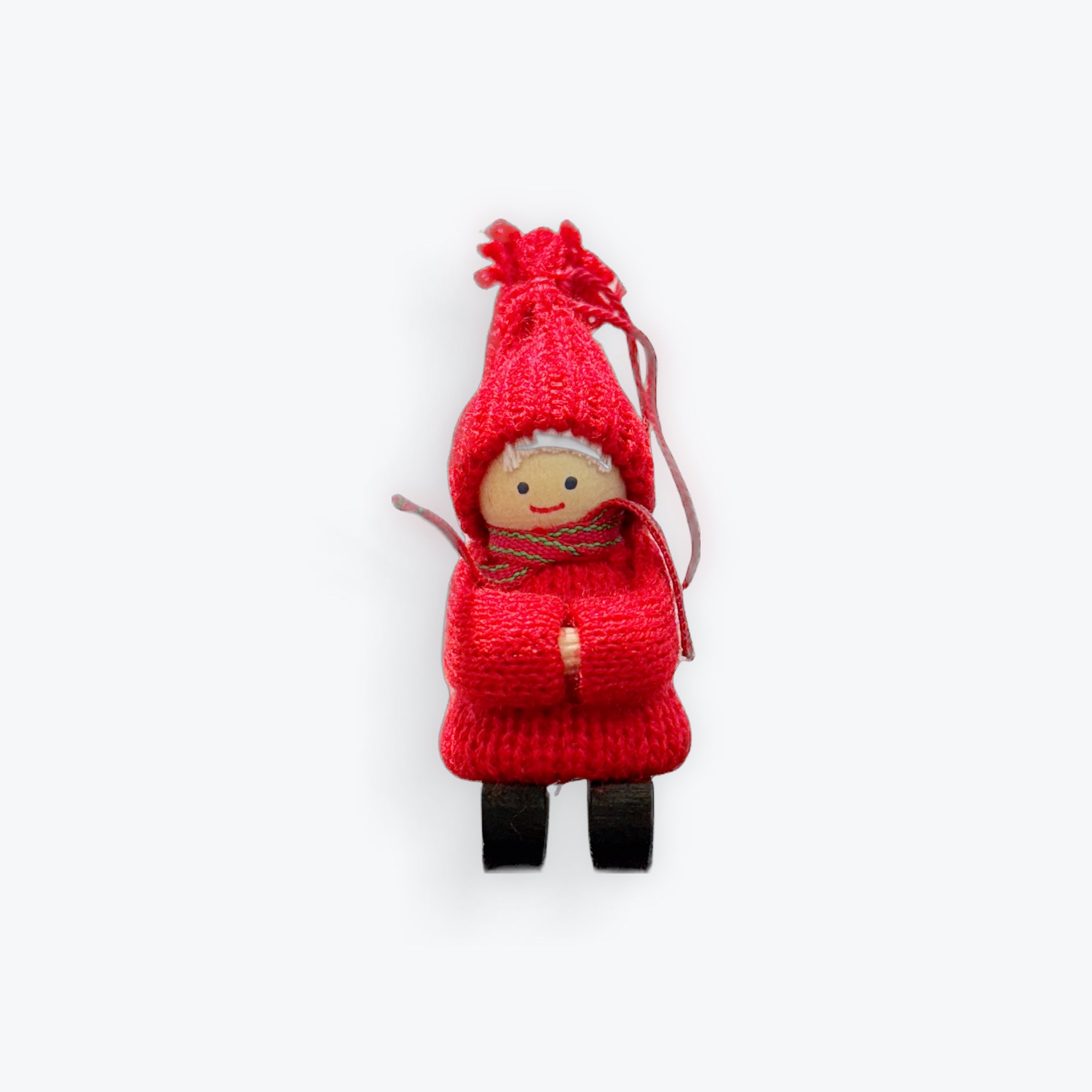 Cose Nuove Tomte Ornament, Boy with Scarf