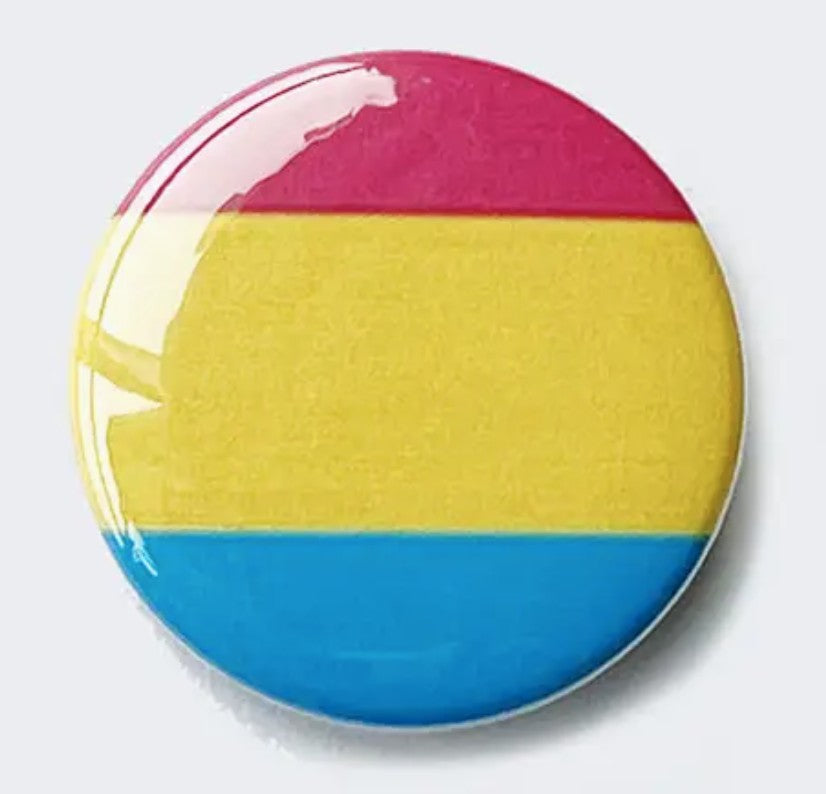 Culture Flock Pan Pride Pin
