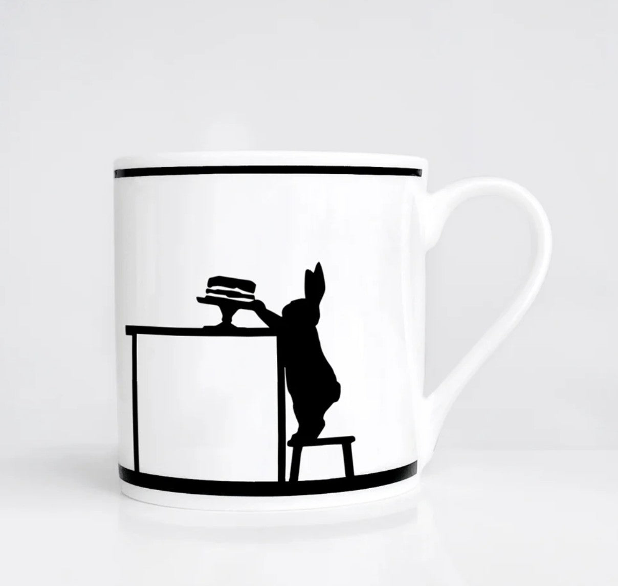 HAM Cake Loving Rabbit Mug