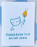 Ghost Academy Burn This Mutha Card