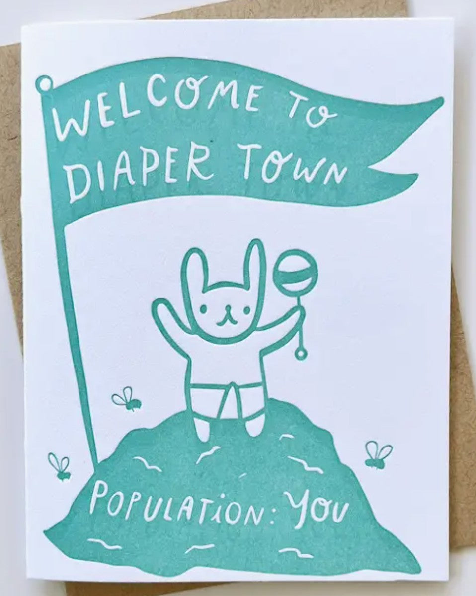 Ghost Academy Diaper Town Card