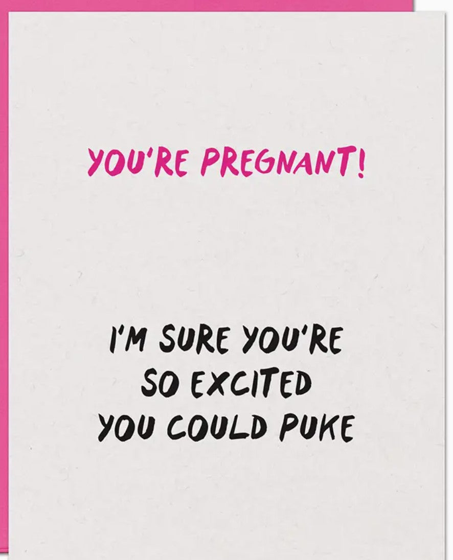 Warren Tales Excited Pregnancy Puke