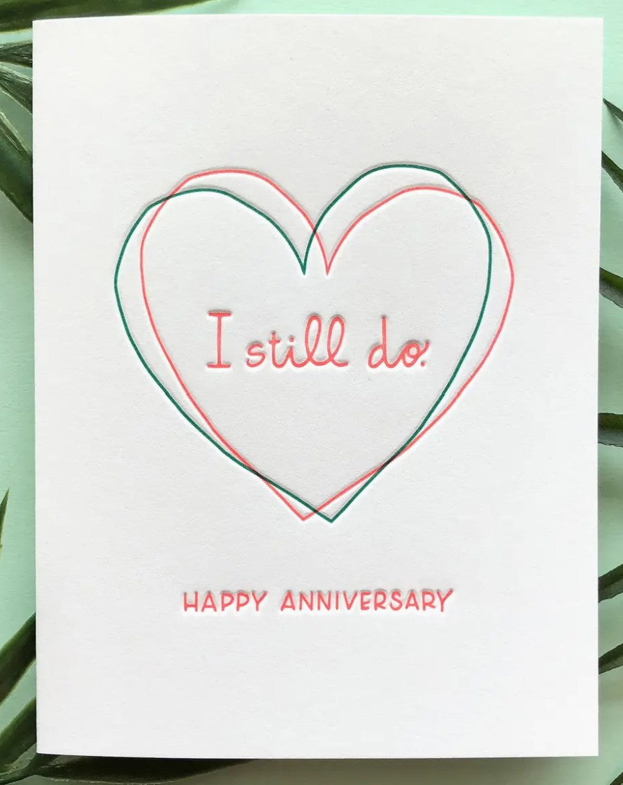 ink meets paper I Still Do Card