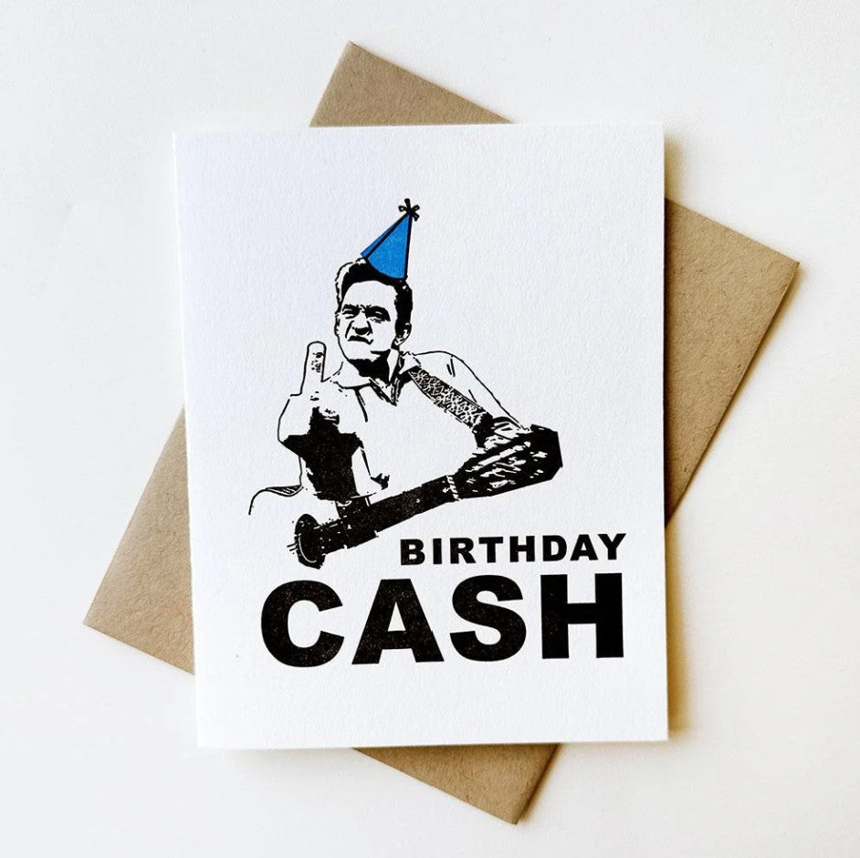Steel Petal Press Birthday Cash Card