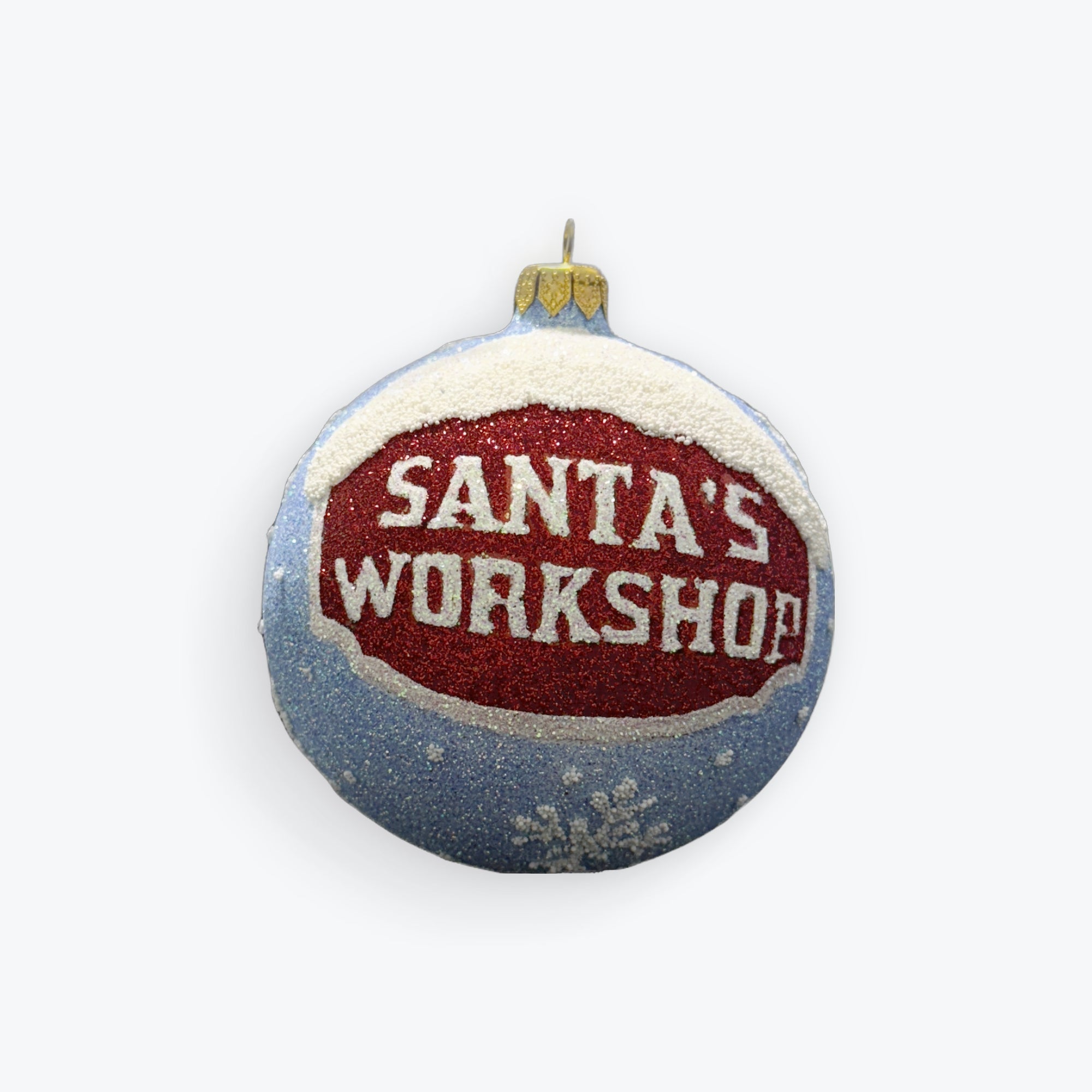 Thomas Glenn Santa's Workshop Ornament
