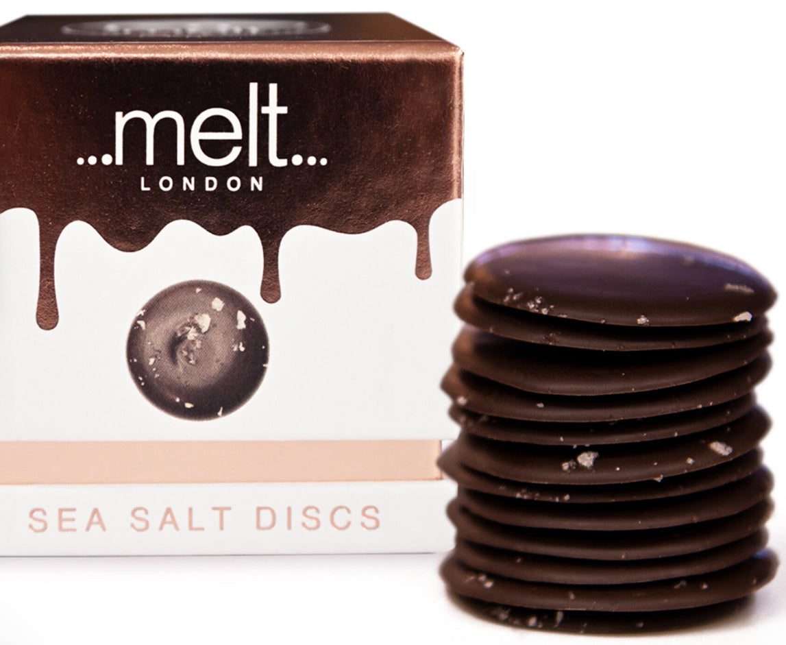 melt Milk Chocolate Sea Salt Discs