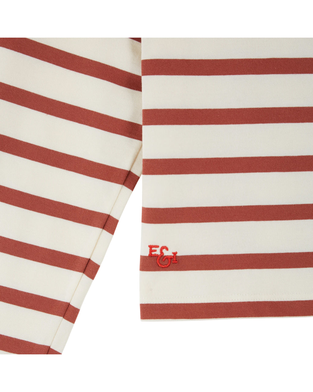 Emile & Ida Cybele Sailor Tshirt Ecru/Brique