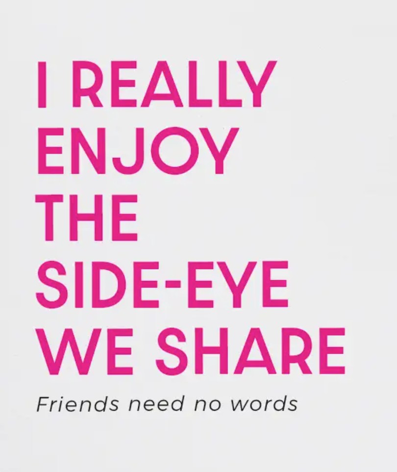 Jones Street Side Eye Card
