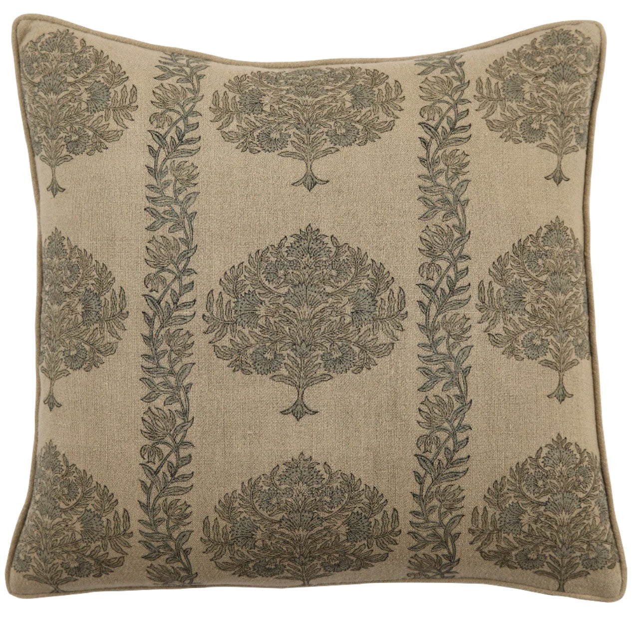 Filling Spaces Mour Teal 22x22 Pillow