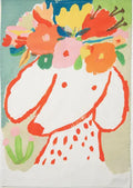 Bon Artis Red Dog Tea Towel